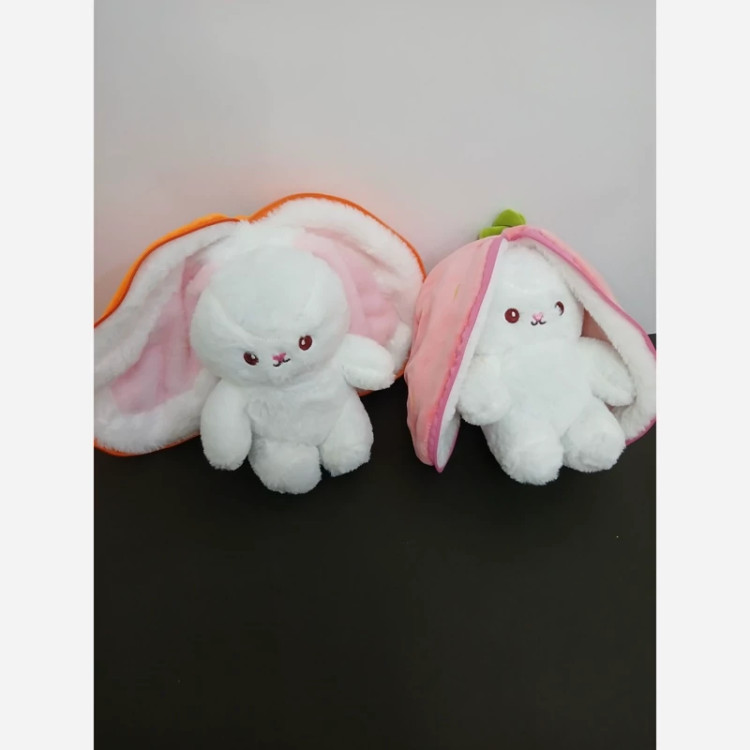 خرگوش سوپرایزی هویج و توت فرنگی 25 سانت