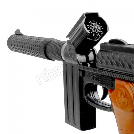 تفنگ اسباب بازی ترقه ای گلدن گان مدل M 60