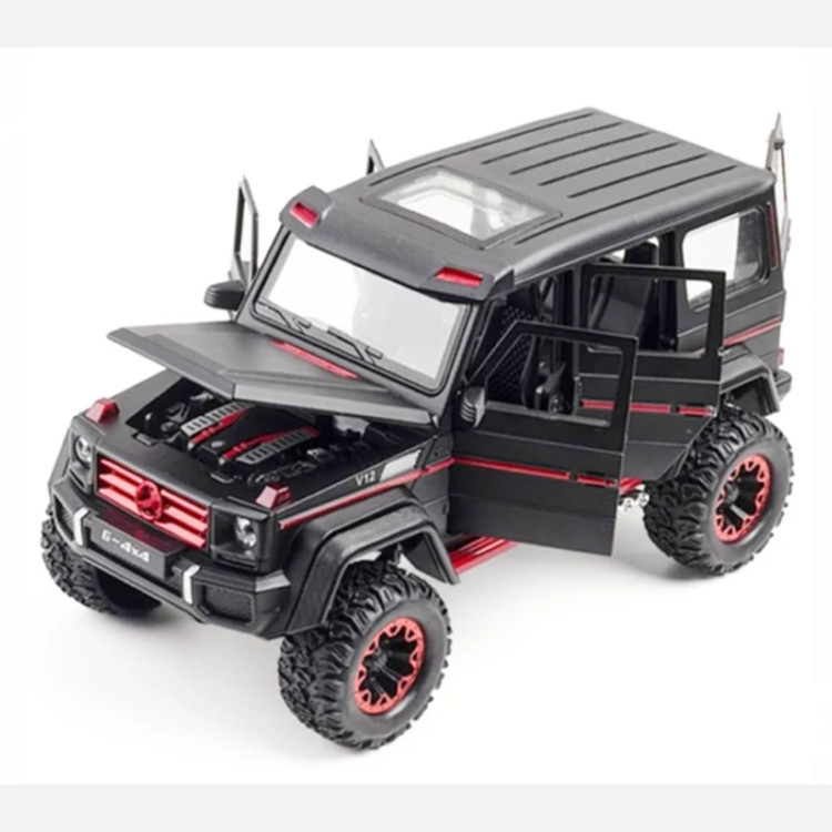 اسباب بازی ماکت فلزی بنز جی کلاس باراباس مشکی