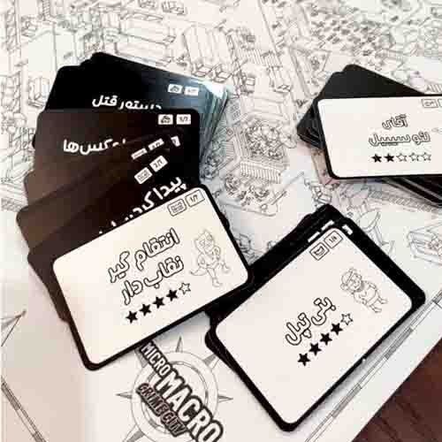 بازی فکری میکرو ماکرو یک شهر جنایت