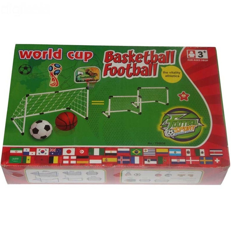 دروازه فوتبال و بسکتبال طرح جام جهانی