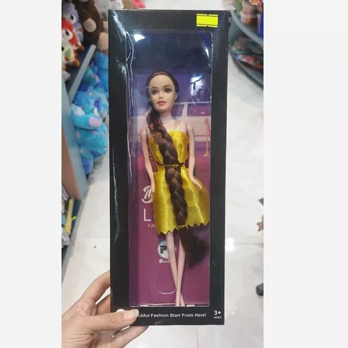 عروسک باربی مو بافت