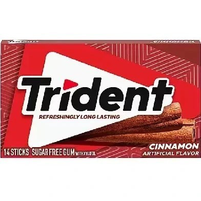 بسته 12 عددی آدامس تریدنت دارچین Trident Cinnamon