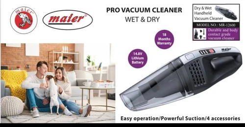 جارو شارژی مایر مدل MR12600 با زمان کار ۴۰ دقیقه