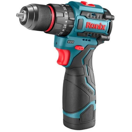 دریل شارژی 16 ولت براش لس مدل 8661 رونیکس